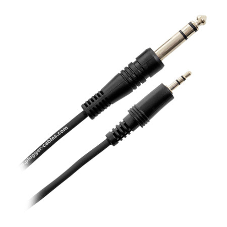 Cablu jack 3.5 tată stereo - jack 6.35 tată stereo 6 m Plugger 48024