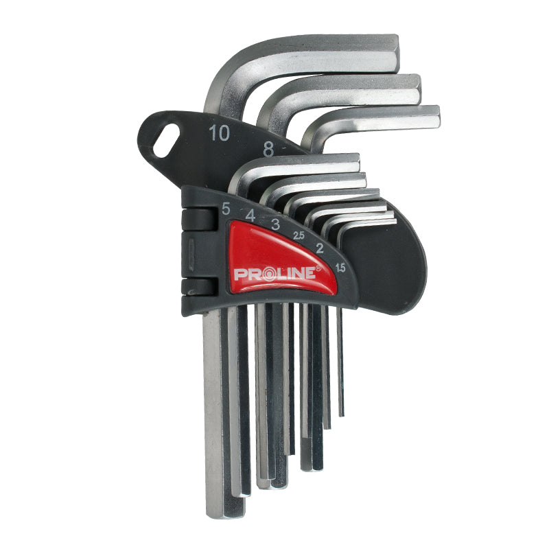 Set chei negative CR-VA 1.5-10 mm, 9 piese, lungime standard PROLINE 48309