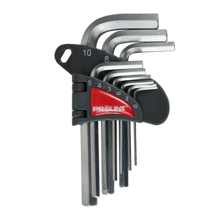 Set chei negative CR-VA 1.5-10 mm, 9 piese, lungime standard PROLINE 48309