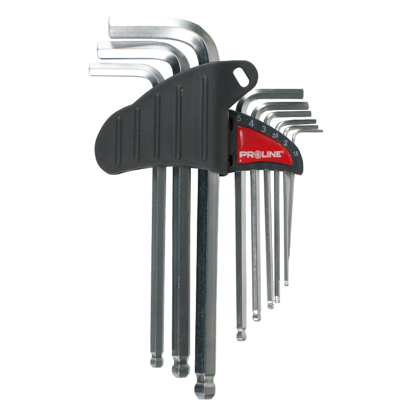 Set chei negative CR-VA sferice lungi 1.5-10 mm, 9 piese PROLINE 48329