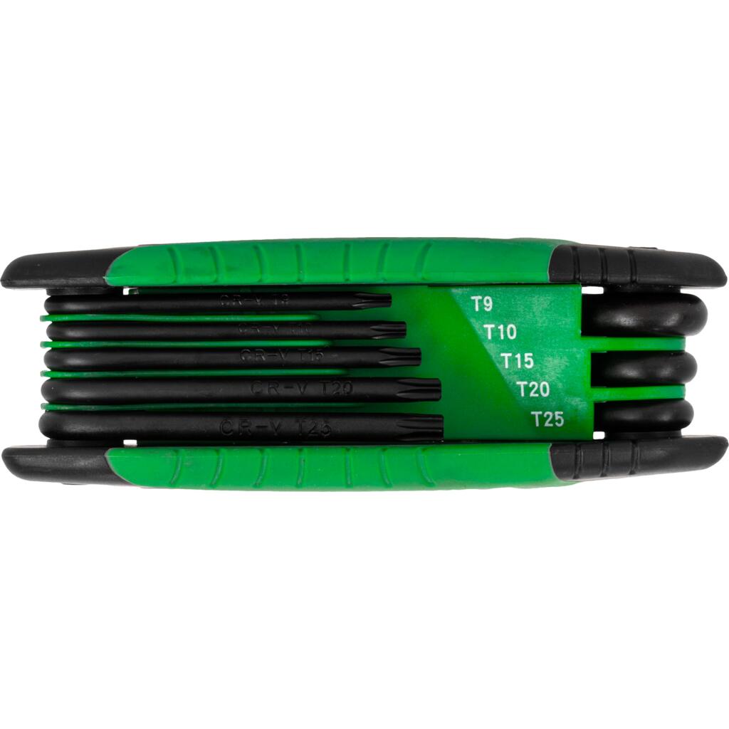Set chei negative Torx cu mâner CR-VA T9-T40, 8 piese PROLINE 48362