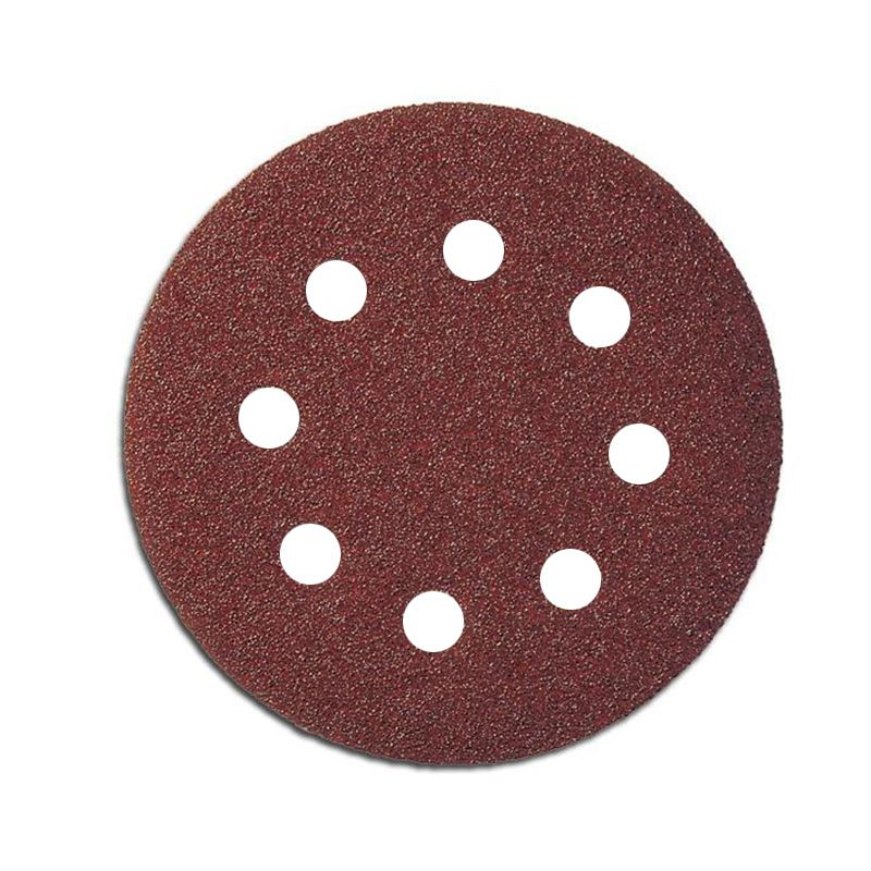 Disc abraziv hârtie cu orificii Proline, 125 mm, set 5 bucăți