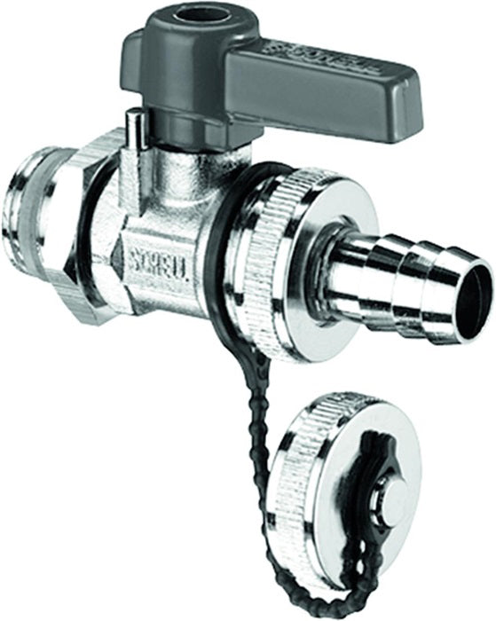 Robinet Cu Sfera Ni Mistral Pt Apa F/f 1" Iso228 Maneta Aluminiu Rosu