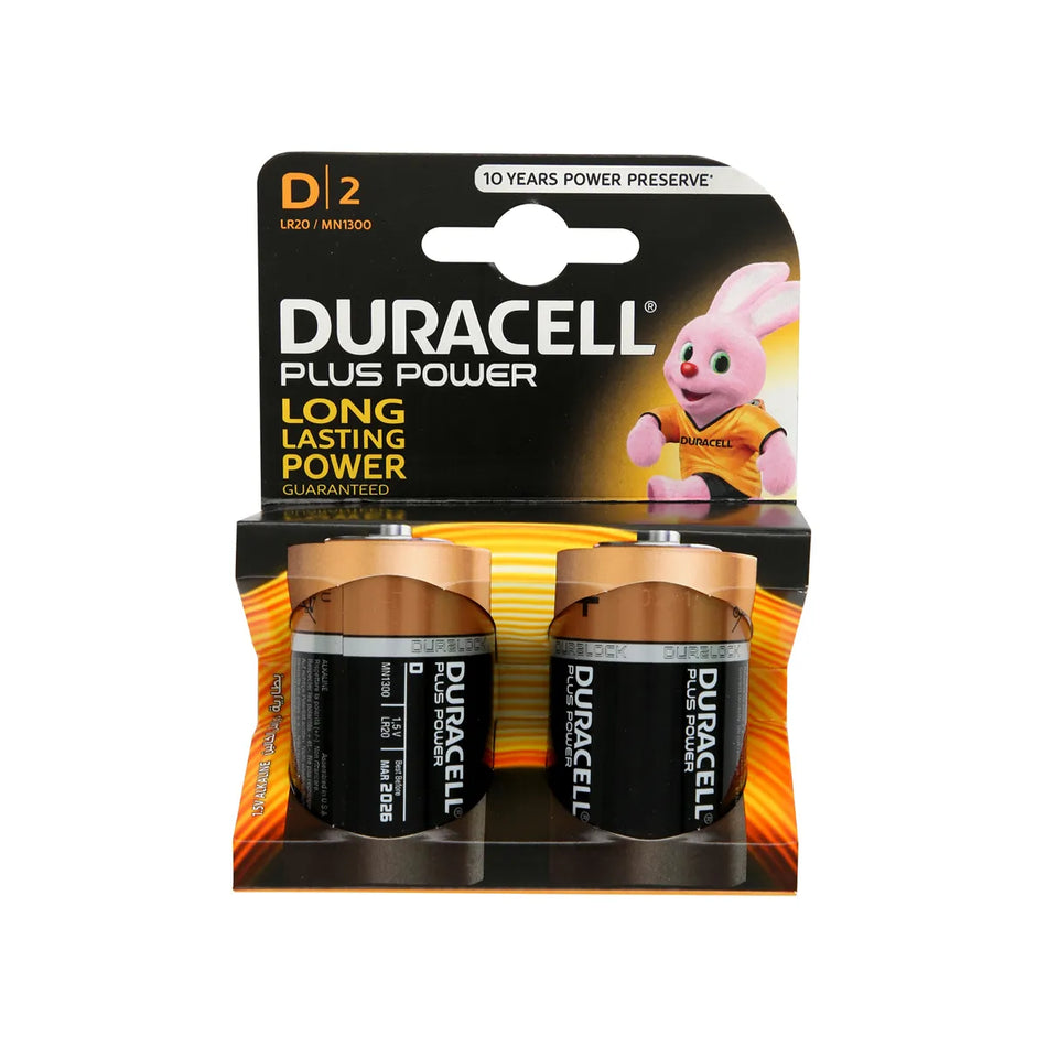 Baterie Alcalina Lr20 Blister 2 Buc Duracell