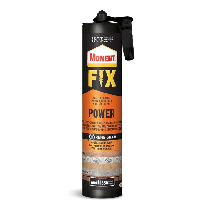 Adeziv Pt. Suprafete Multiple, Interior, Moment Fix Power, Alb 385gr