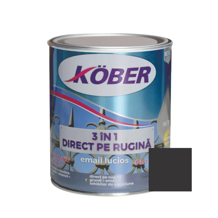 Email 3 In 1 Negru Pt.Metal