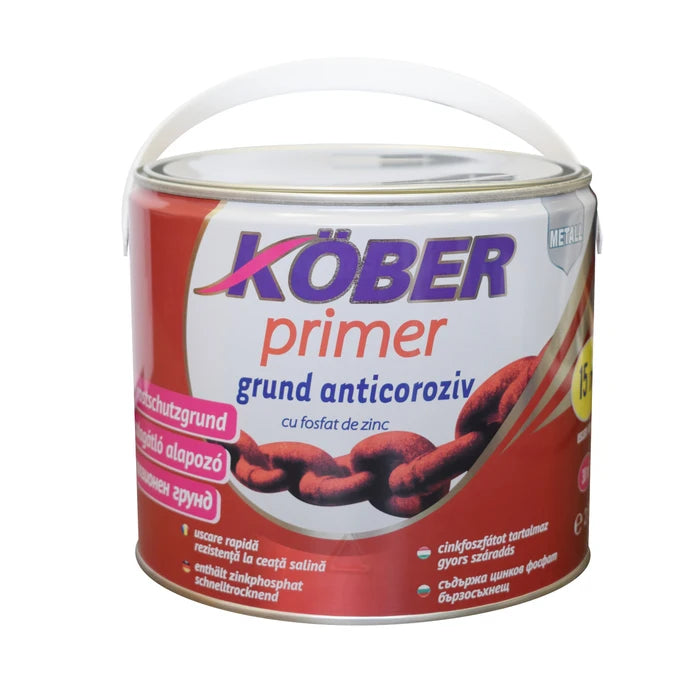 Grund Pentru Metal Alb 2.5 Lt