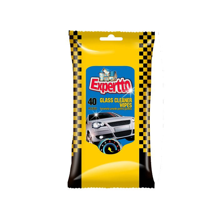 Servetele Auto-umede Pentru Parbriz Expertto 40buc