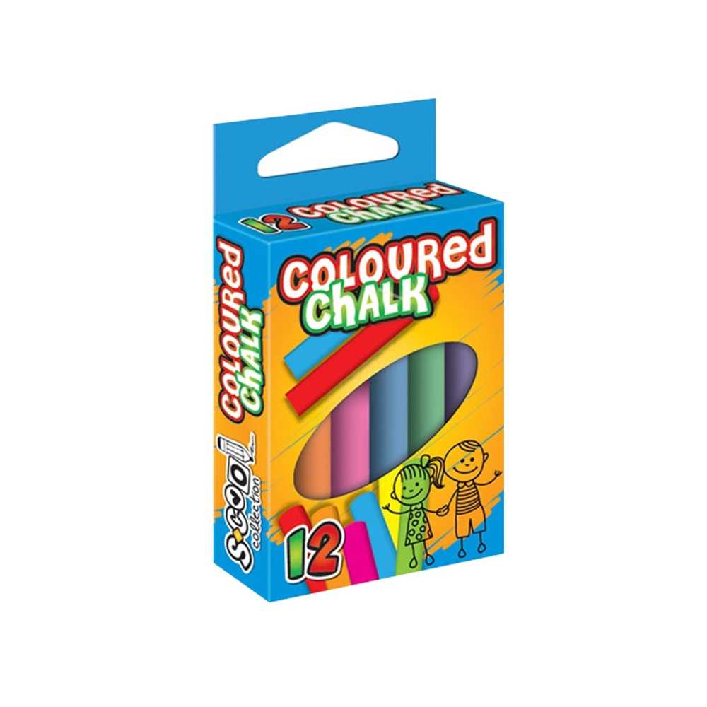 Creta Colorata Pentru Par, 4 Cul/set, Tropical Sunset
