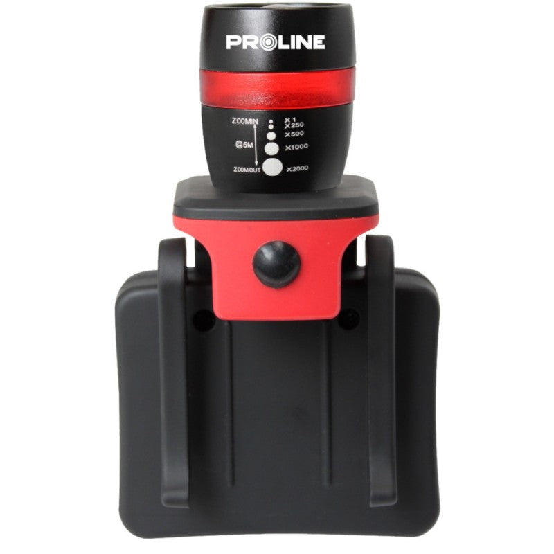 Lanternă de frunte LED cu funcție ZOOM 135 lm, 3xAAA, PROLINE 51031