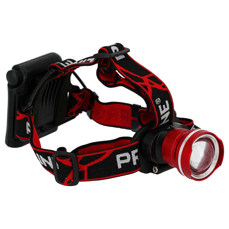 Lanternă frontală LED ZOOM, 300 lm, benzi elastice, PROLINE 51046