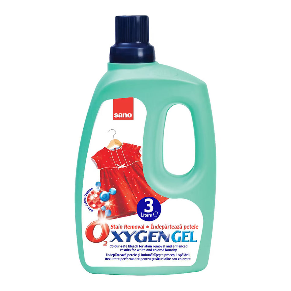 Detergent Lichid 3l Oxygen Gel Sano