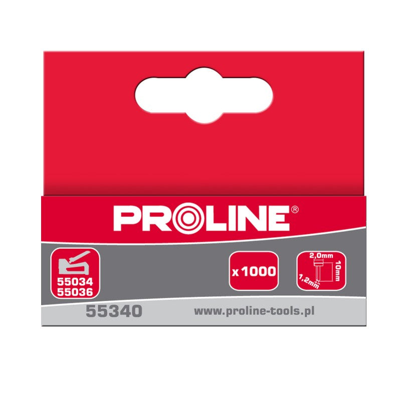 Capse oțel tip E PROLINE pentru capsatoare