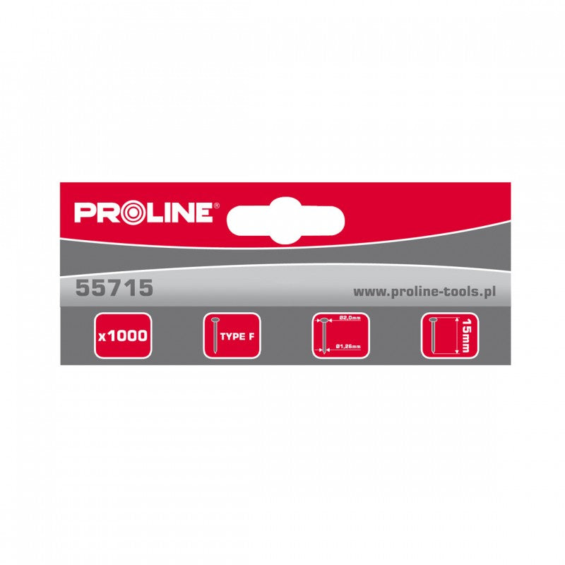 Capse oțel tip F PROLINE pentru capsatoare pneumatice