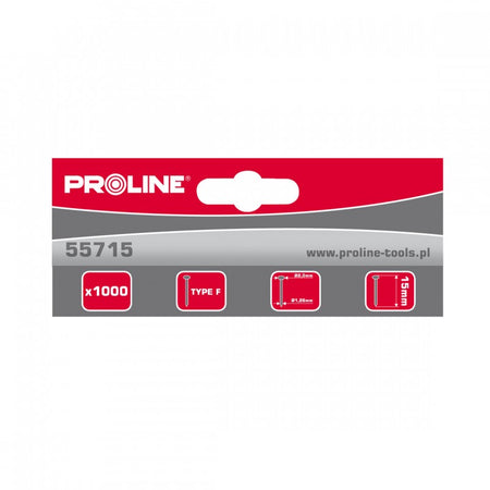 Capse oțel tip F PROLINE pentru capsatoare pneumatice