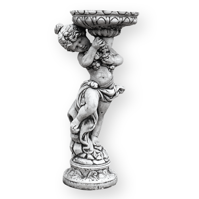 Decor Gradeina Din Beton, 25x25x63cm