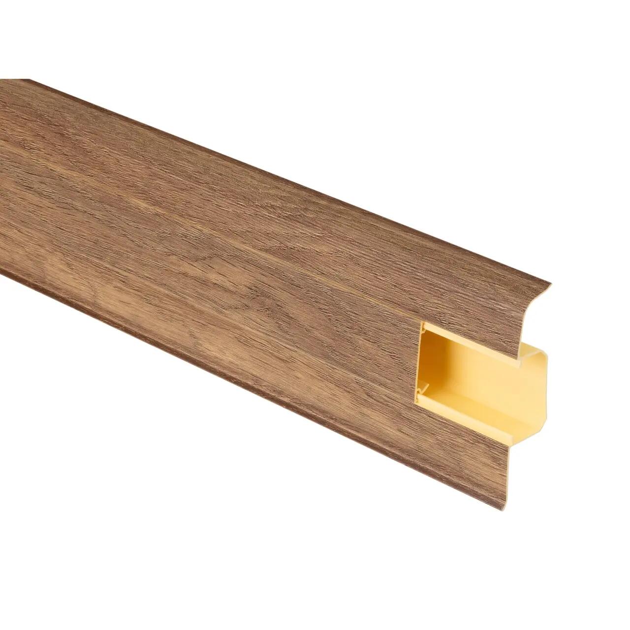 Plintă PVC SG75, înălțime 75 mm, lungime 2,2 m, Polish Oak