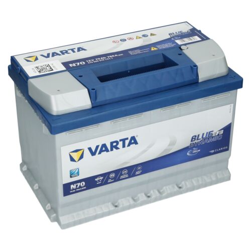Acumulator Varta Blue Dynamic Efb 12v 70ah 760a N70 277x175x190+dr