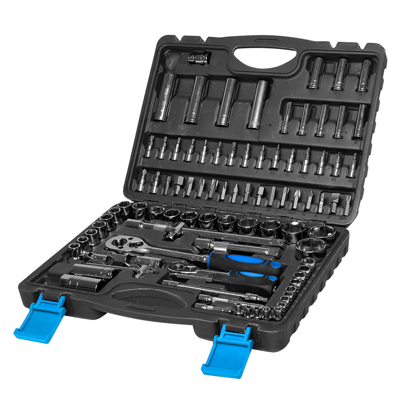 Trusă tubulare 1/2", 1/4" 4-32 mm, 94 piese, chei hexagonale MEGA 58094