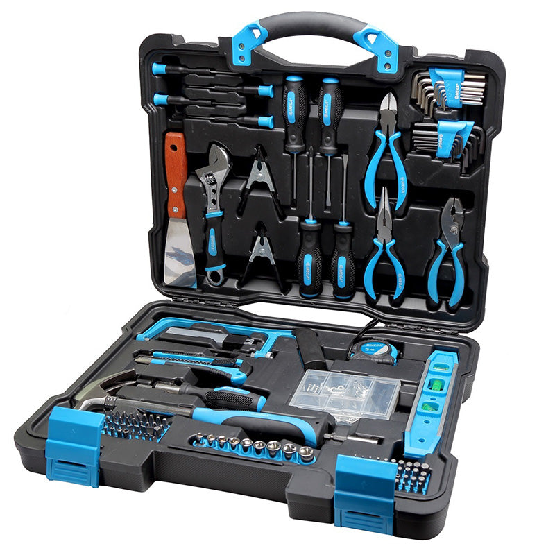 Trusă combinată de scule cu 144 piese, set complet profesional, chei și accesorii MEGA 58144