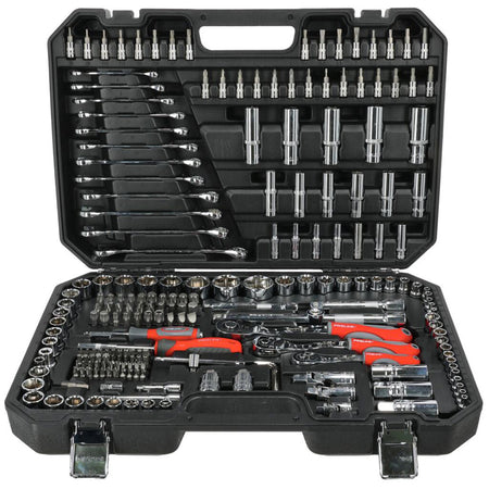 Trusă tubulare și chei combinate 4-32 mm/8-19 mm, 216 piese PROLINE 58216