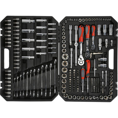 Trusă tubulare și chei combinate 4-32 mm/8-19 mm, 216 piese PROLINE 58216