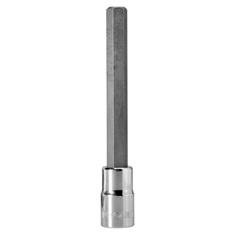 Cheie tubulară cu vârf hexagonal 1/2" PROLINE din oțel crom-vanadiu