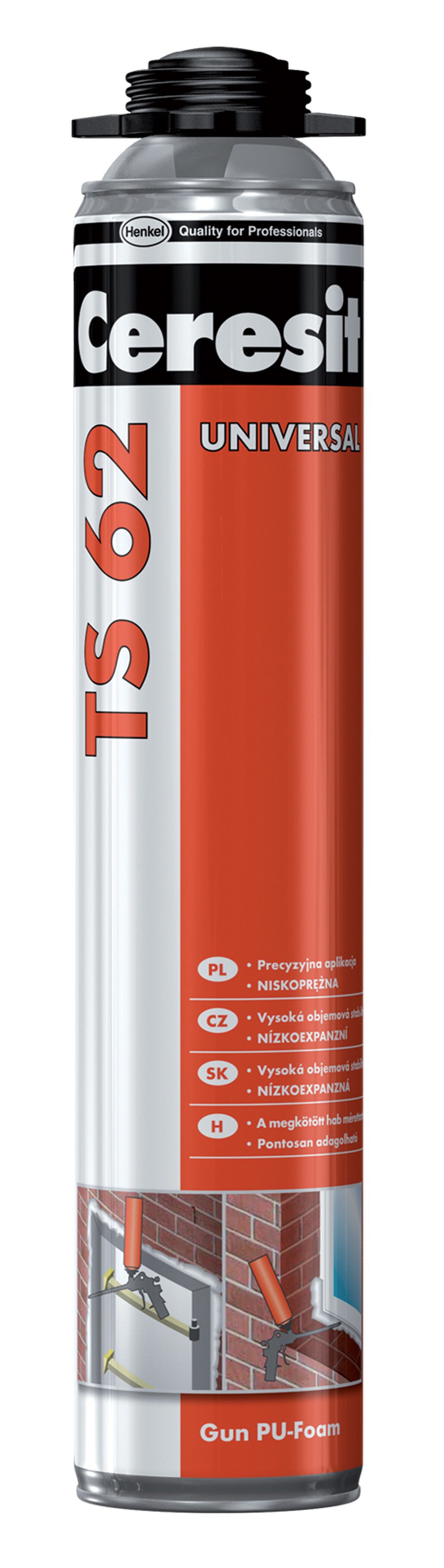 Spuma Poliuretantina, Aplicare Cu Pistol, Ceresit Ts62 750ml