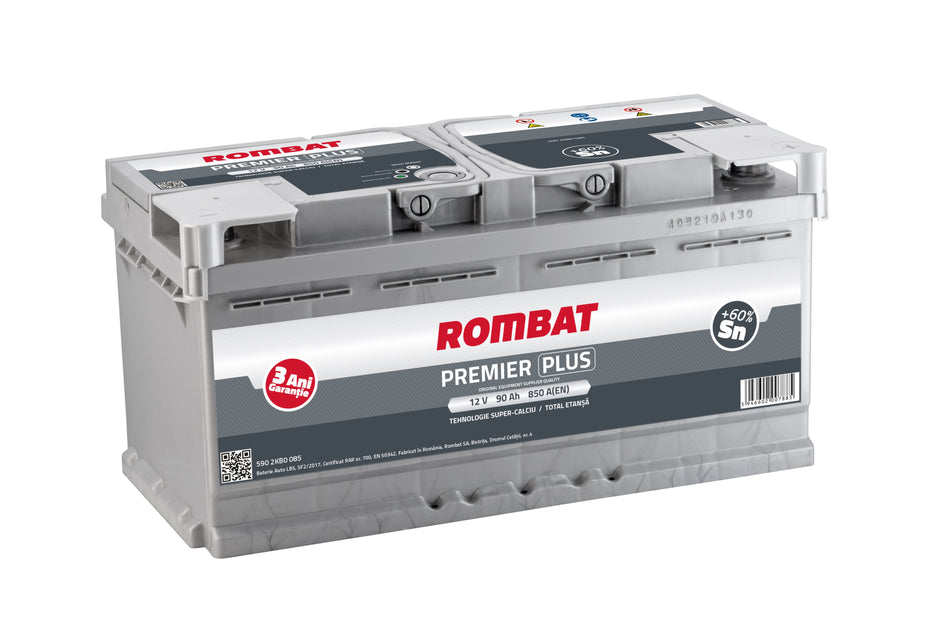 Acumulator Rombat Premier Plus 90ah 850ah 175x175x353+dr