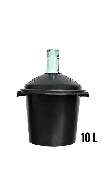 Damigeana 10 Lit Cu Suport Pvc