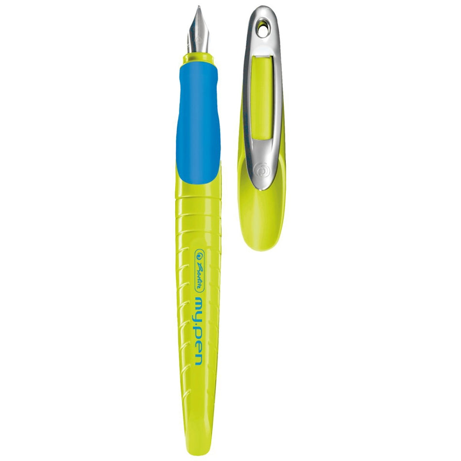 Stilou My Pen M Lemon/albastru Intens 10999779 Herlitz