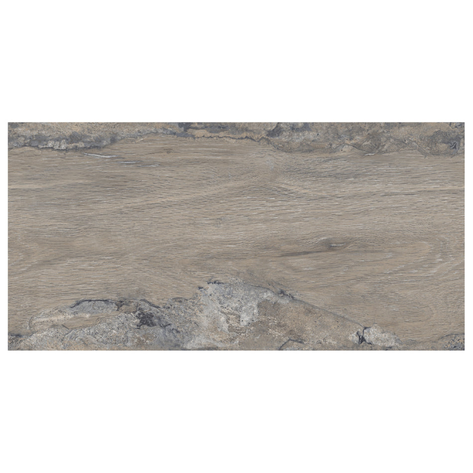 Gresie 60x120 Karvel Wood Gris Semi Highglossy 1.44 Mp/cut