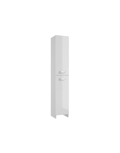Dulap Inalt Marlena 30cm, Alb Lucios