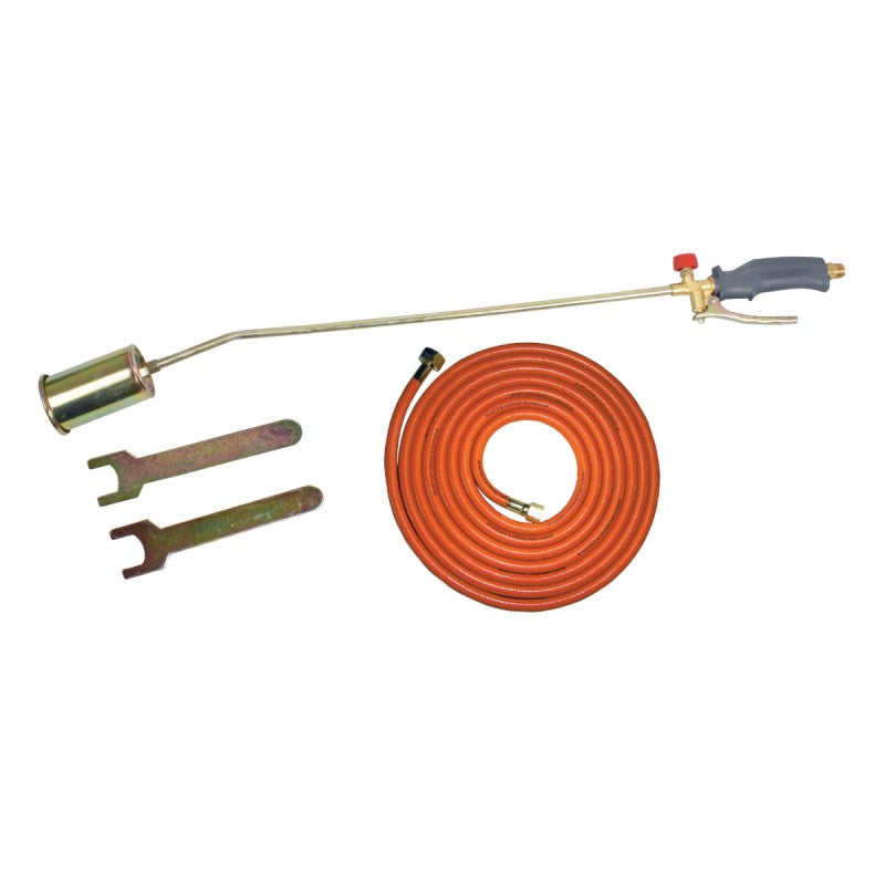 Arzător prăjolire acoperiș 60 mm, furtun 5 m, duză 1850°C Proline 60051