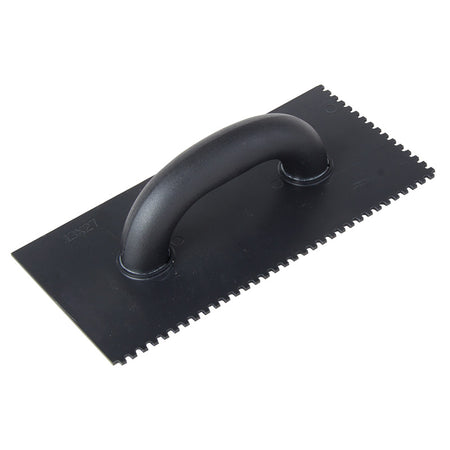 Gletieră plastic dințată cu mâner robust Polonia 270×130 mm