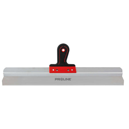 Spatulă fațade inox cu suport aluminiu PROLINE pentru tencuieli și finisaje