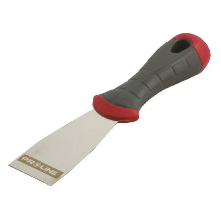 Spaclu inox cu mâner gumă ergonomic Proline