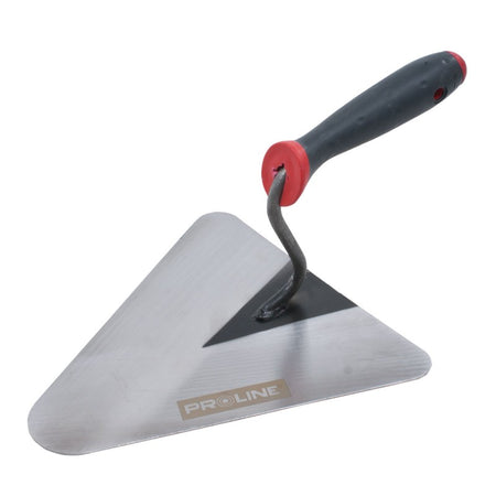 Mistrie oțel triunghiulară PROLINE cu mâner bicomponent din material plastic și lamă de diferite dimensiuni