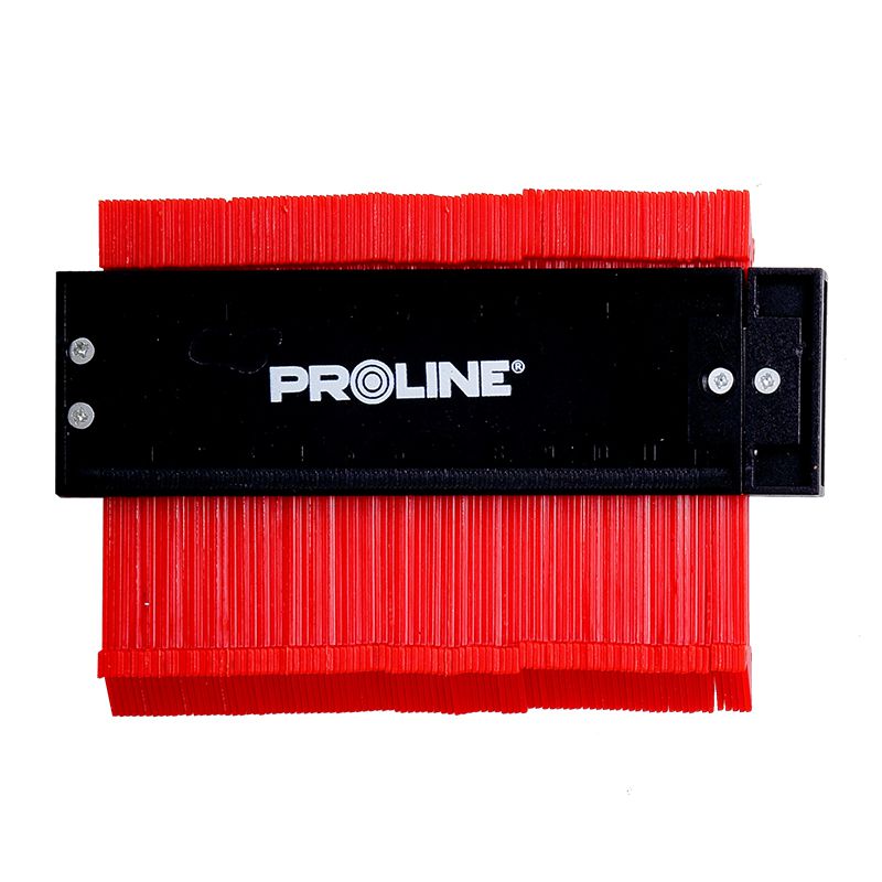 Sablon profile cu tijă aluminiu PROLINE pentru copiere contur cu scală metrică și inch