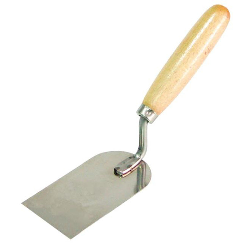 Mistrie inox dreaptă cu mâner lemn Polonia