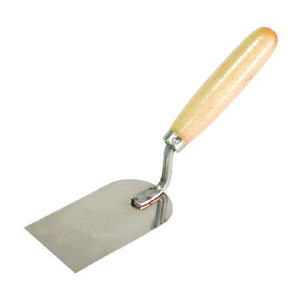 Mistrie inox dreaptă cu mâner lemn Polonia