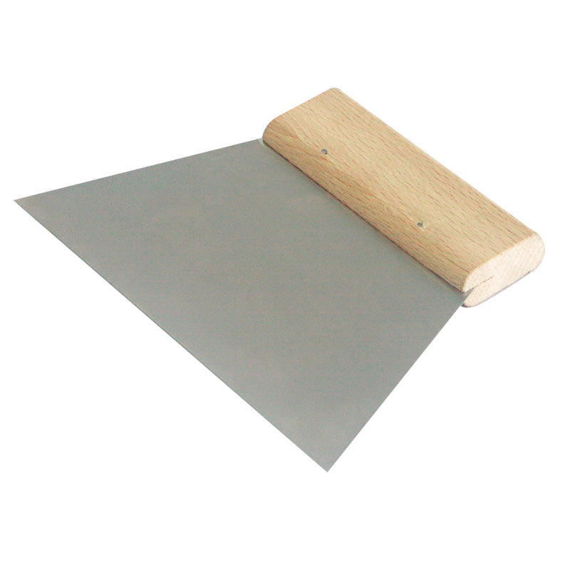 Spatulă inox cu mâner lemn Polonia