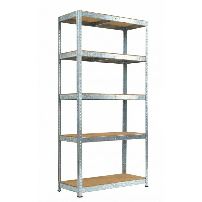 Raft metalic ranforsat 5 polițe 180×90×40 cm 265 kg