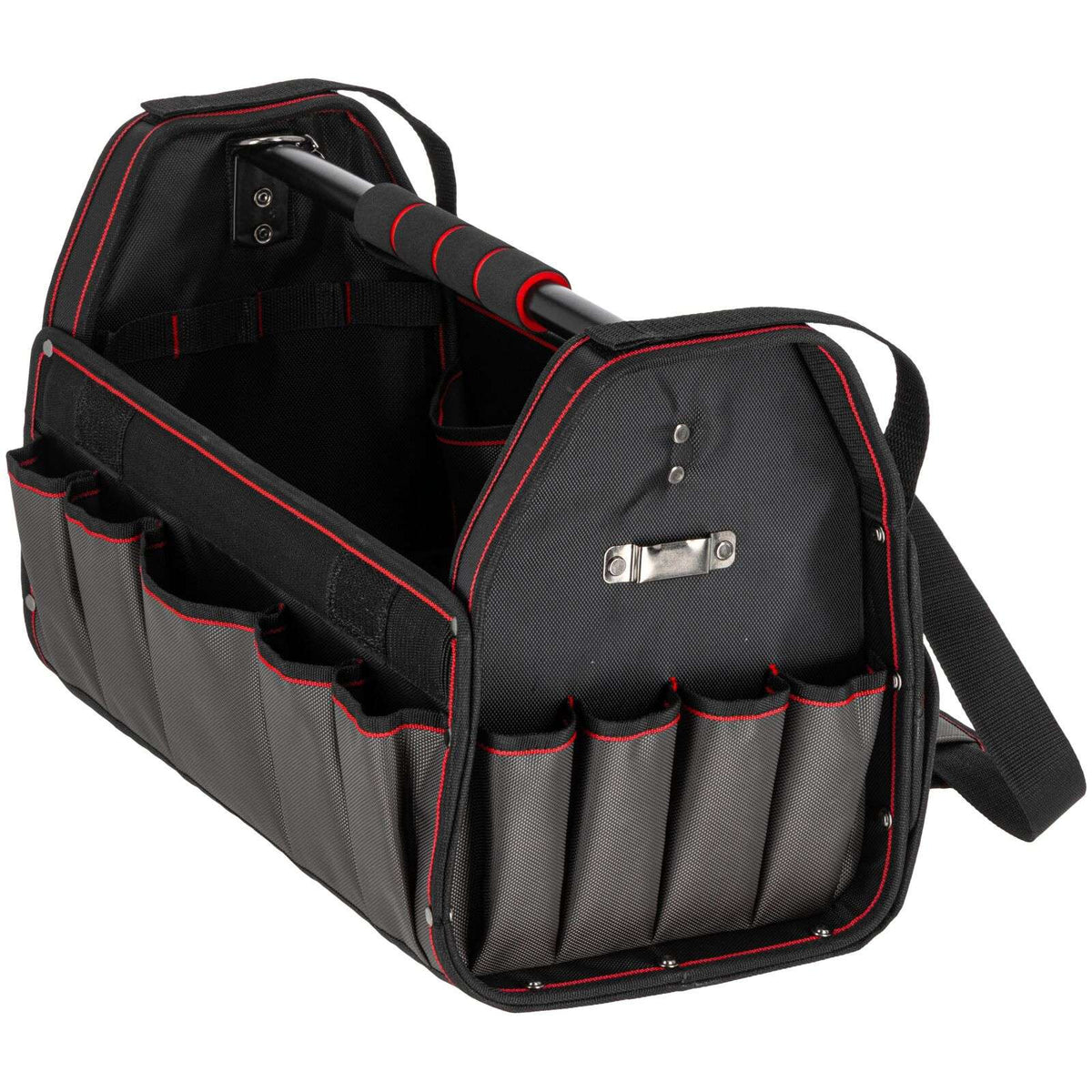 Geantă de scule impermeabilă deschisă cu 17 buzunare, 425 × 220 × 260 mm, PROLINE 62154