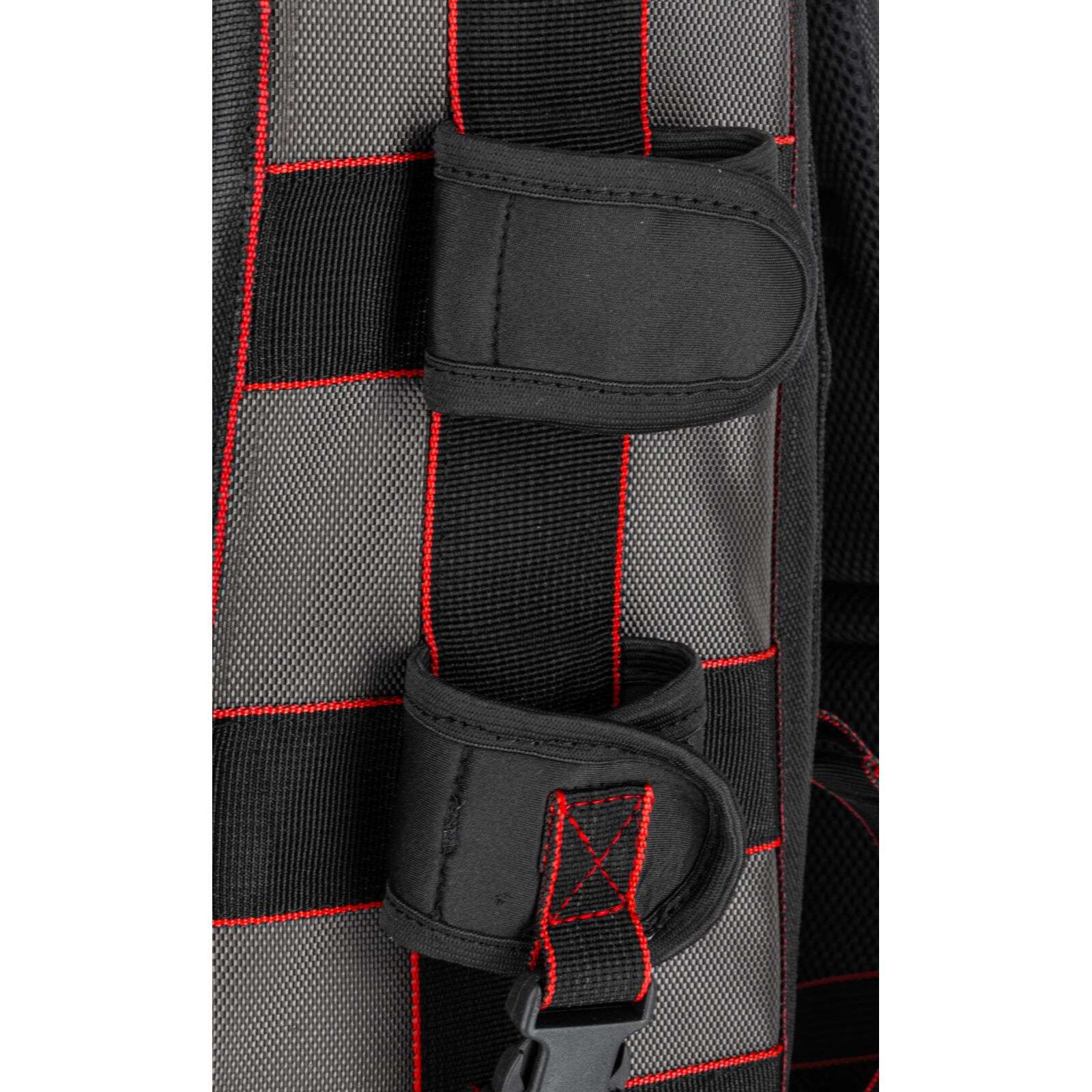 Geantă impermeabilă tip rucsac pentru unelte cu 22 de buzunare, poliester Oxford, PROLINE 62158