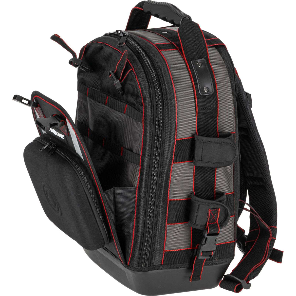 Geantă impermeabilă tip rucsac pentru unelte cu 22 de buzunare, poliester Oxford, PROLINE 62158