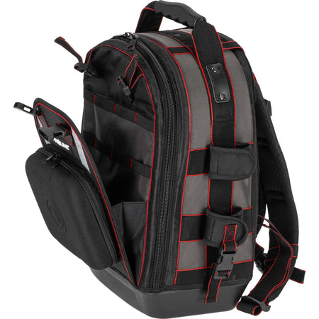 Geantă impermeabilă tip rucsac pentru unelte cu 22 de buzunare, poliester Oxford, PROLINE 62158