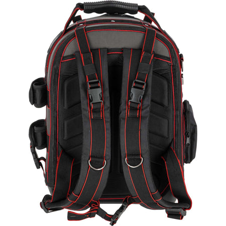 Geantă impermeabilă tip rucsac pentru unelte cu 22 de buzunare, poliester Oxford, PROLINE 62158