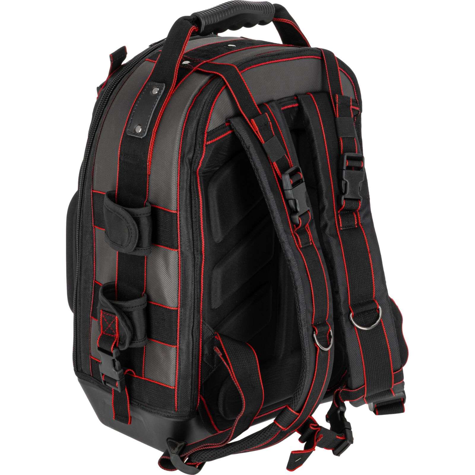 Geantă impermeabilă tip rucsac pentru unelte cu 22 de buzunare, poliester Oxford, PROLINE 62158