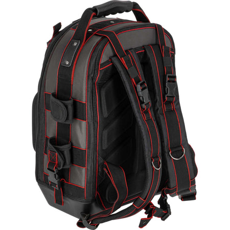 Geantă impermeabilă tip rucsac pentru unelte cu 22 de buzunare, poliester Oxford, PROLINE 62158
